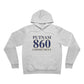 Putnam 860 Connecticut Unisex Sponge Fleece Pullover Hoodie