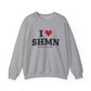 I Heart SHMN Unisex Heavy Blend™ Crewneck Sweatshirt