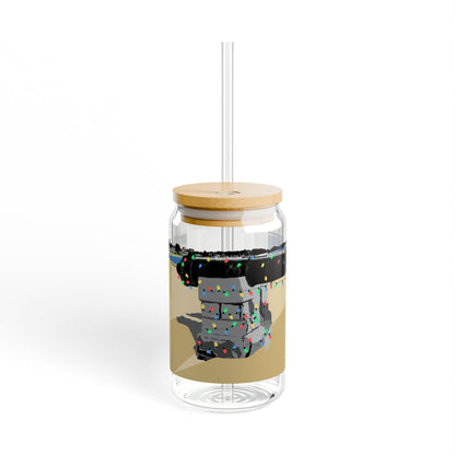 Compo Cannon Lights Sipper Glass, 16oz