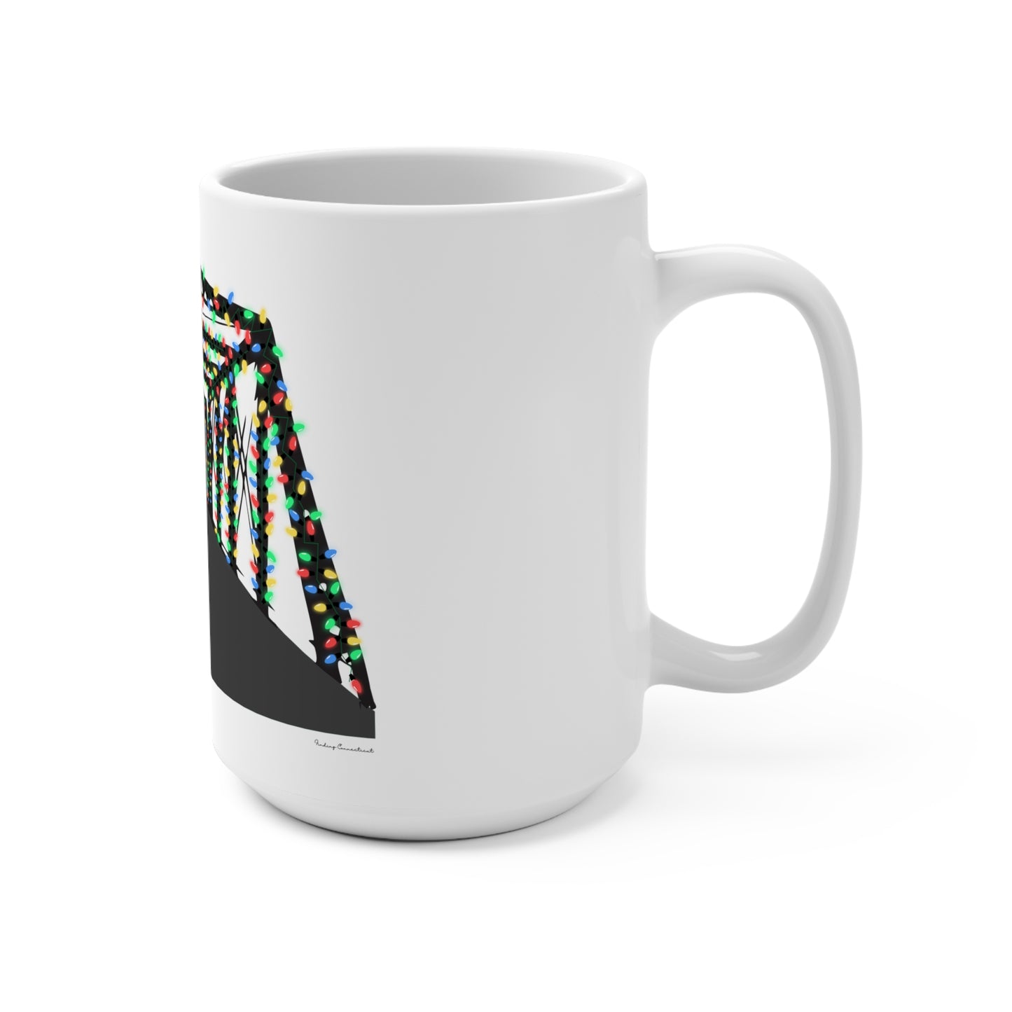 Saugatuck Bridge Lights Mug 15oz
