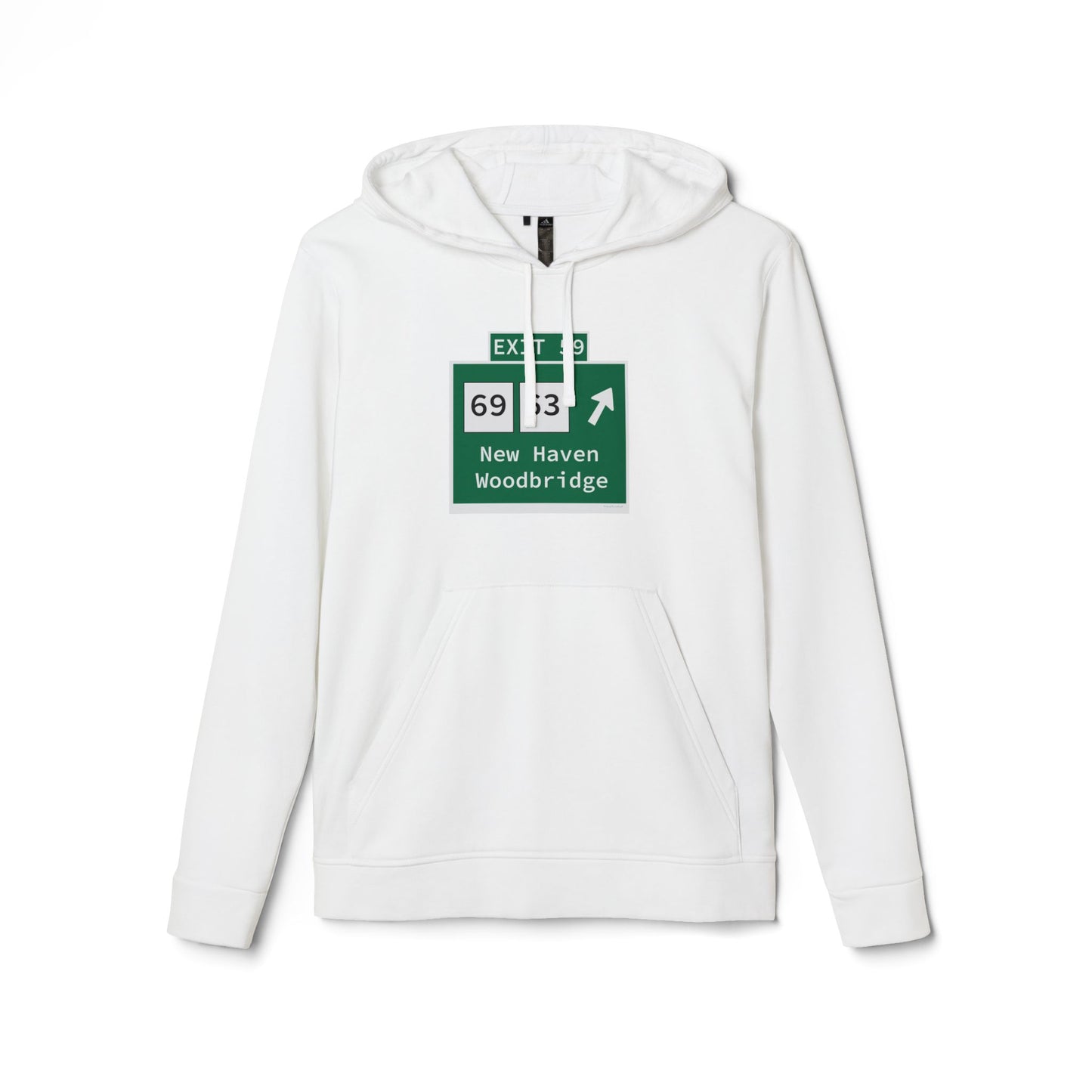 Vintage WCP Exit 59 Sign adidas Unisex Fleece Hoodie