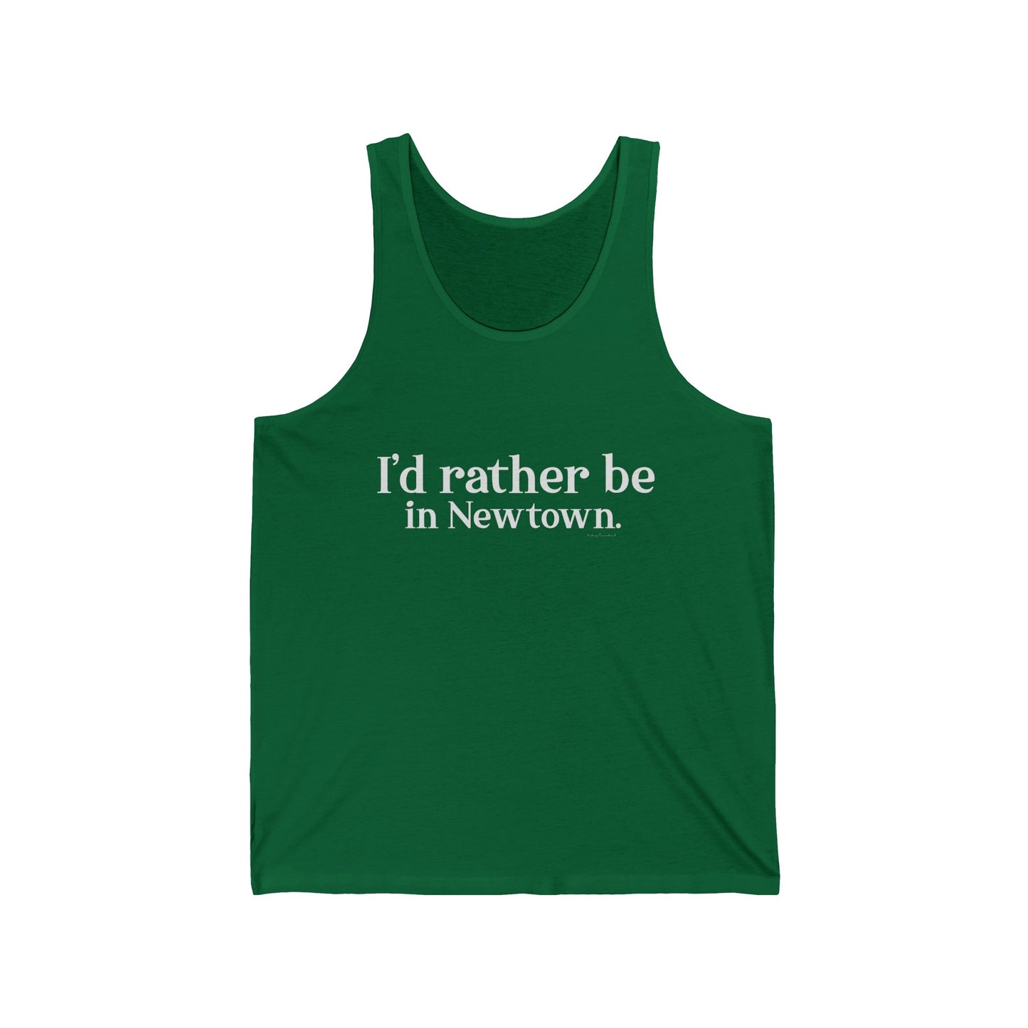 newtown connecticut  tank top shirt