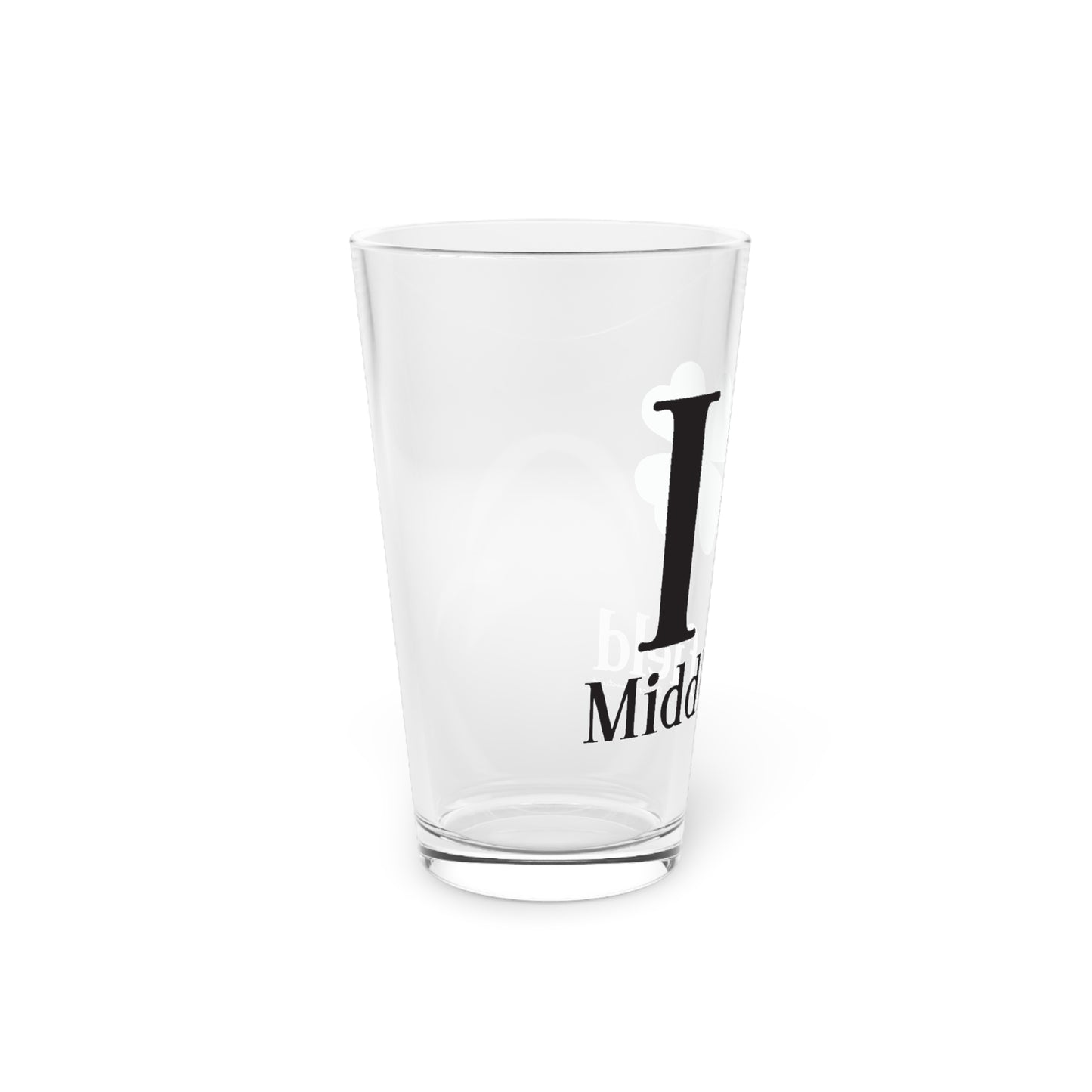 I Clover Middlefield Pint Glass, 16oz