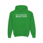 Just a kid from Bolton Youth Heavy Blend Hooded Sweatshirt