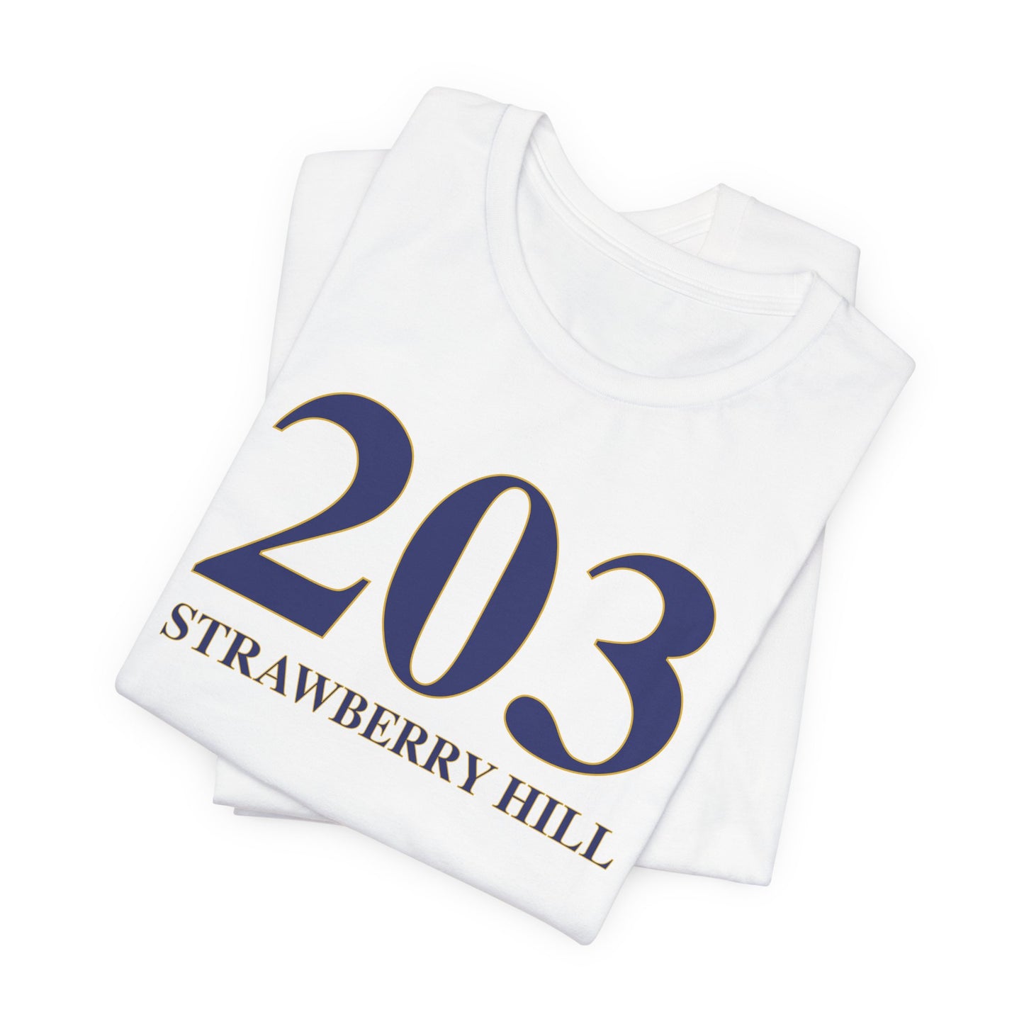 203 Strawberry Hill Unisex Jersey Short Sleeve T-Shirt