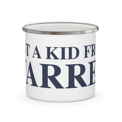 Just a kid from Warren Enamel Camping Mug