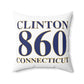 Clinton 860 Connecticut Spun Polyester Square Pillow