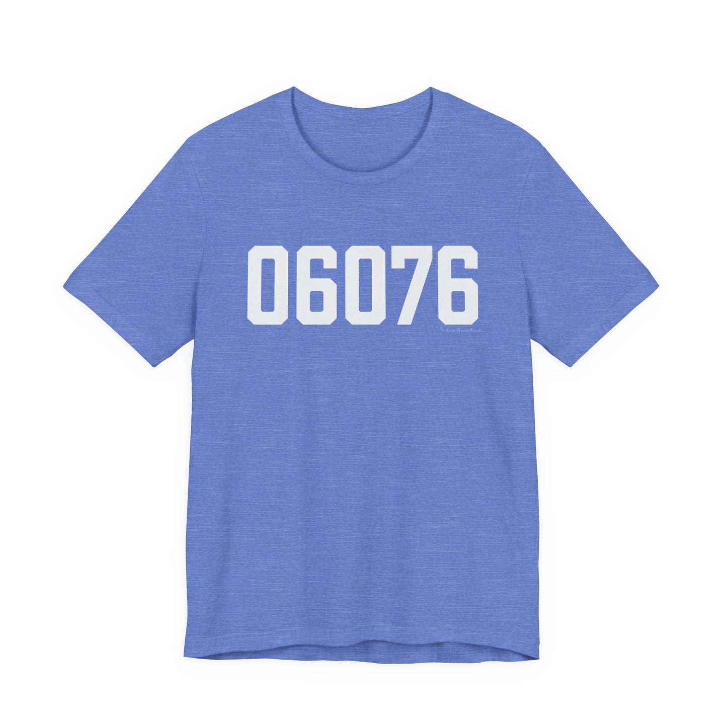 06076 Stafford CT Zip Code Unisex Jersey Short Sleeve T-Shirt