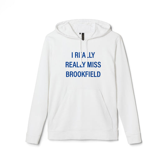 I Really Really Miss Brookfield adidas Unisex Fleece Hoodie