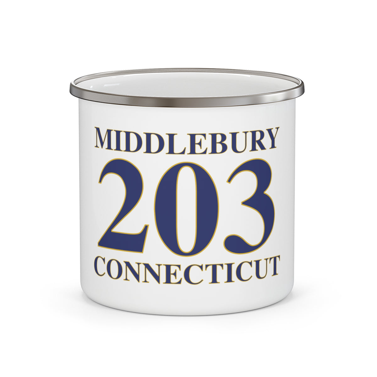 Middlebury 203 Connecticut Enamel Camping Mug