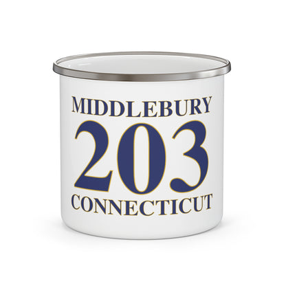 Middlebury 203 Connecticut Enamel Camping Mug