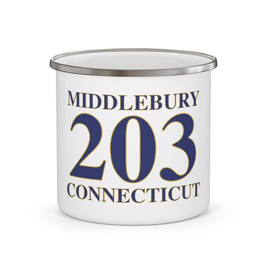 Middlebury 203 Connecticut Enamel Camping Mug