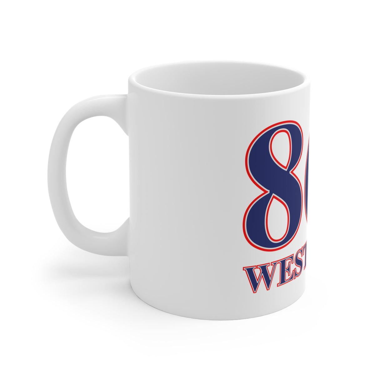 860 Westbrook Red, White & Blue Mug 11oz