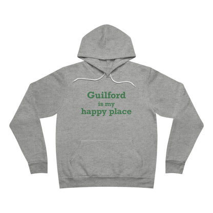 Guilford is My Happy Place Unisex Sponge Fleece Pullover Hoodie