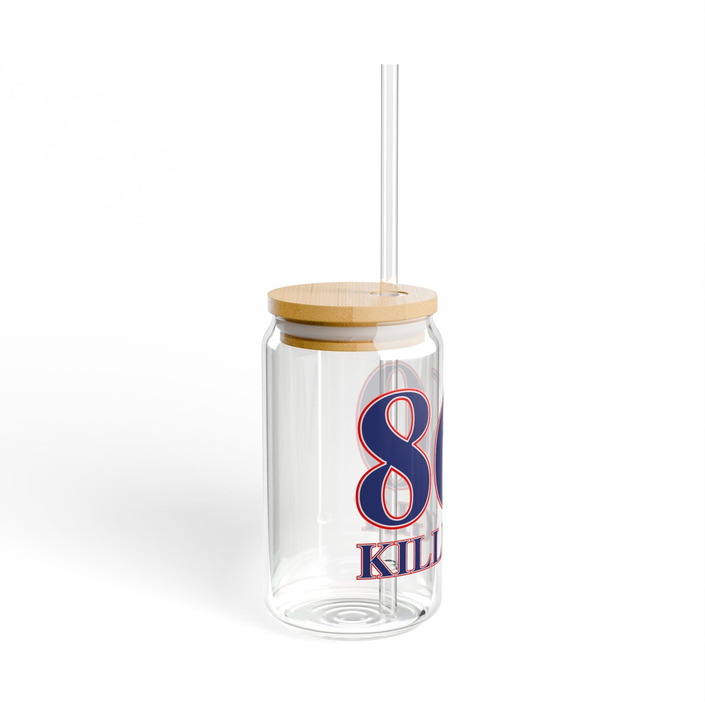 860 Killingly Red, White & Blue Sipper Glass, 16oz