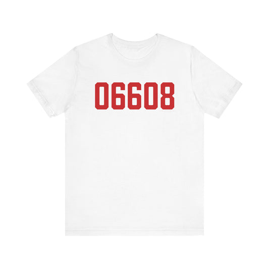 06608 Bridgeport Connecticut Zip Code Unisex Jersey Short Sleeve T-Shirt