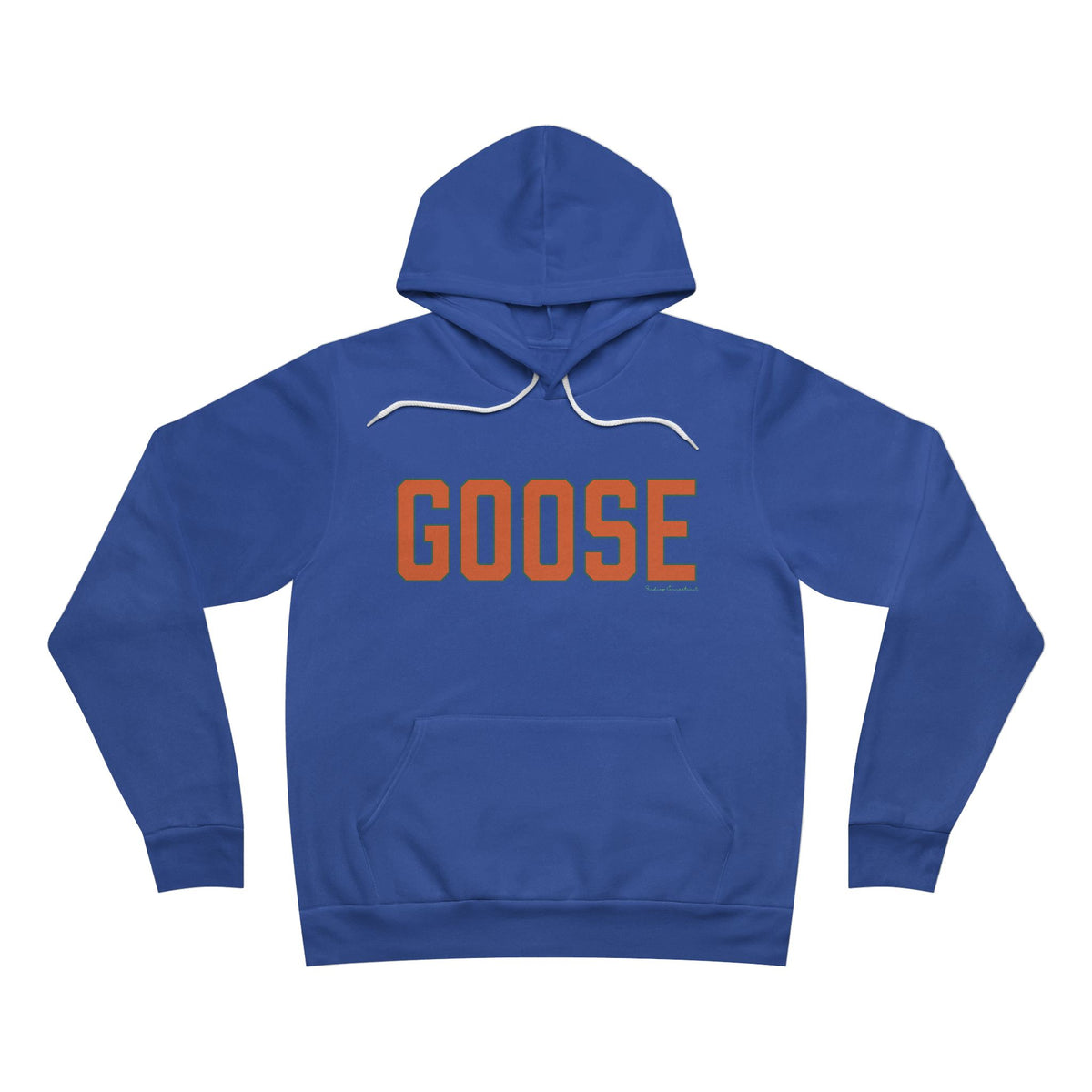 Goose Zip Code - Orange & Green Unisex Sponge Fleece Pullover Hoodie