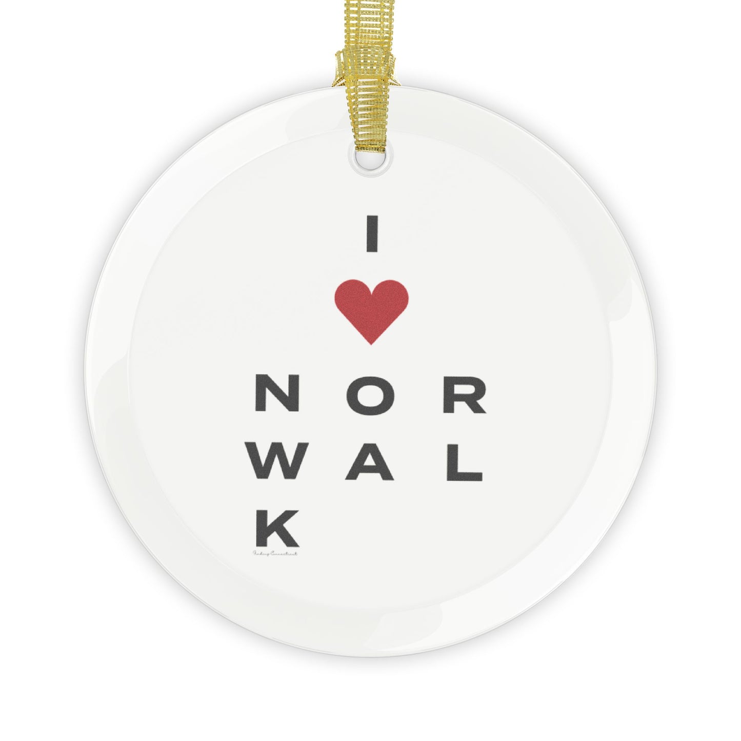 Norwalk Vision  Glass Ornaments