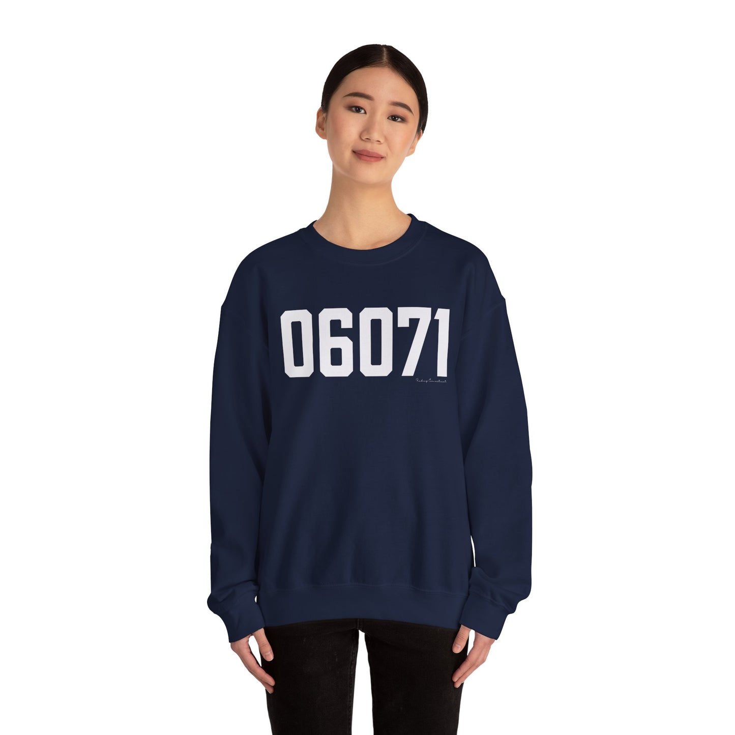 06071 Somers CT Zip Code Unisex Heavy Blend™ Crewneck Sweatshirt