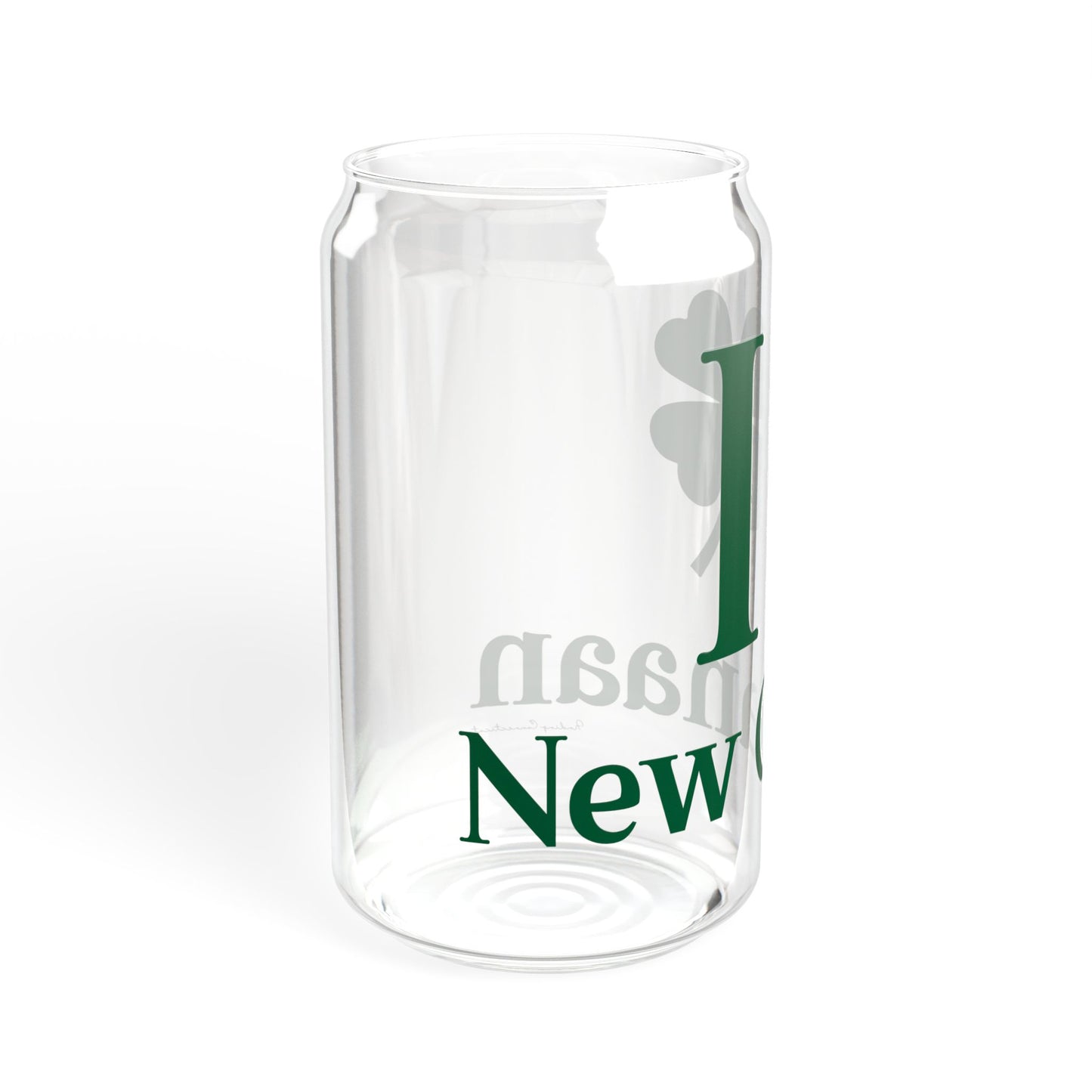 I Clover New Canaan Sipper Glass, 16oz