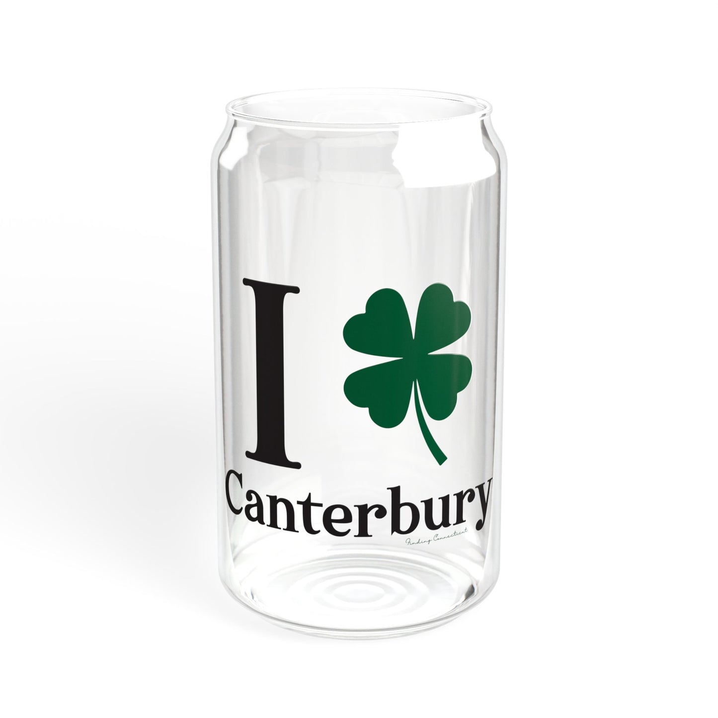 I Clover Canterbury Sipper Glass, 16oz
