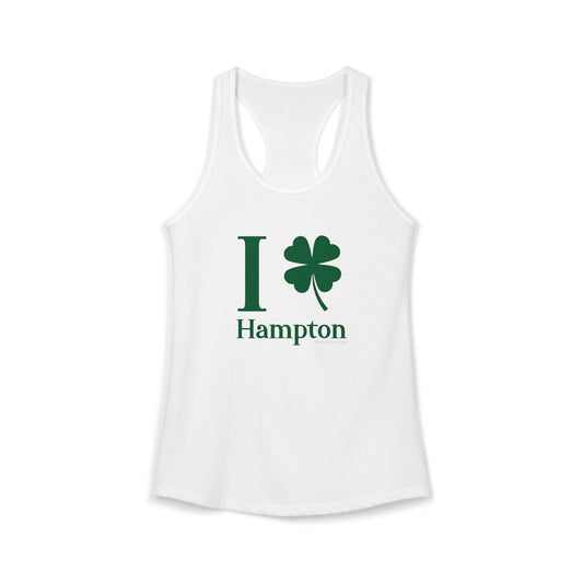 I Clover Hampton Women's Ideal Racerback Tank Top