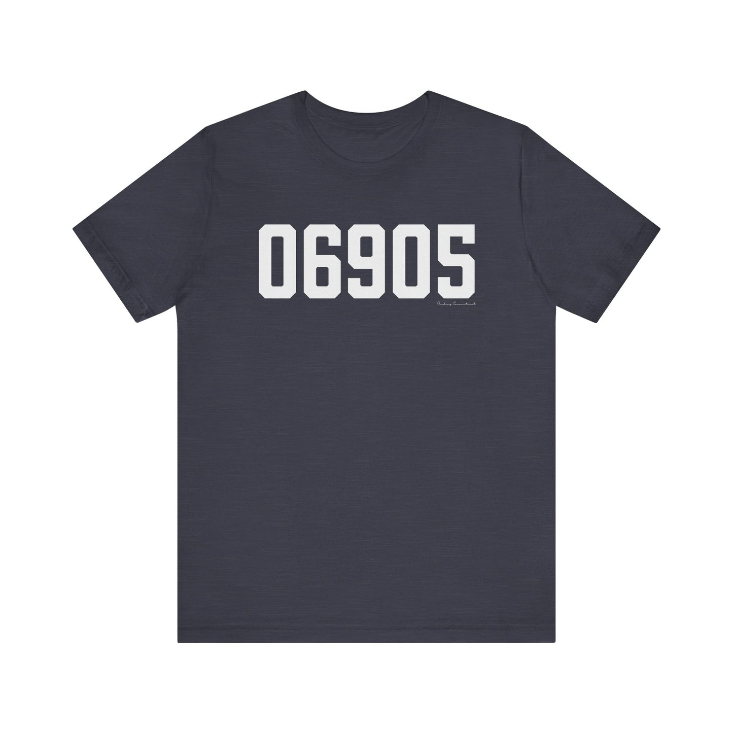 06905 Stamford CT Zip Code Unisex Jersey Short Sleeve T-Shirt