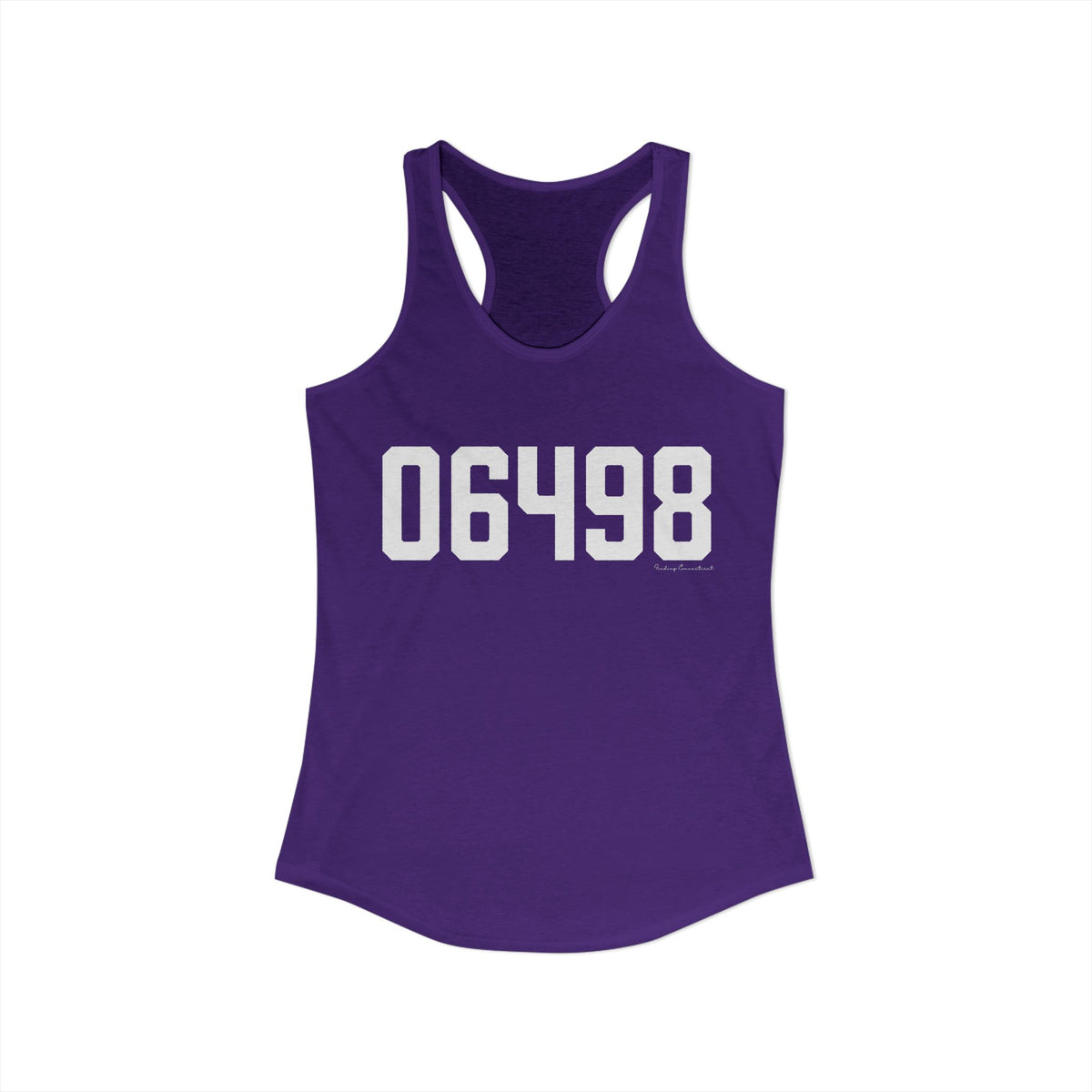 06498 Westbrook CT Zip Code Women's Ideal Racerback Tank Top