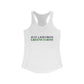 Just a kid from Greens Farms Women's Ideal Racerback Tank Top