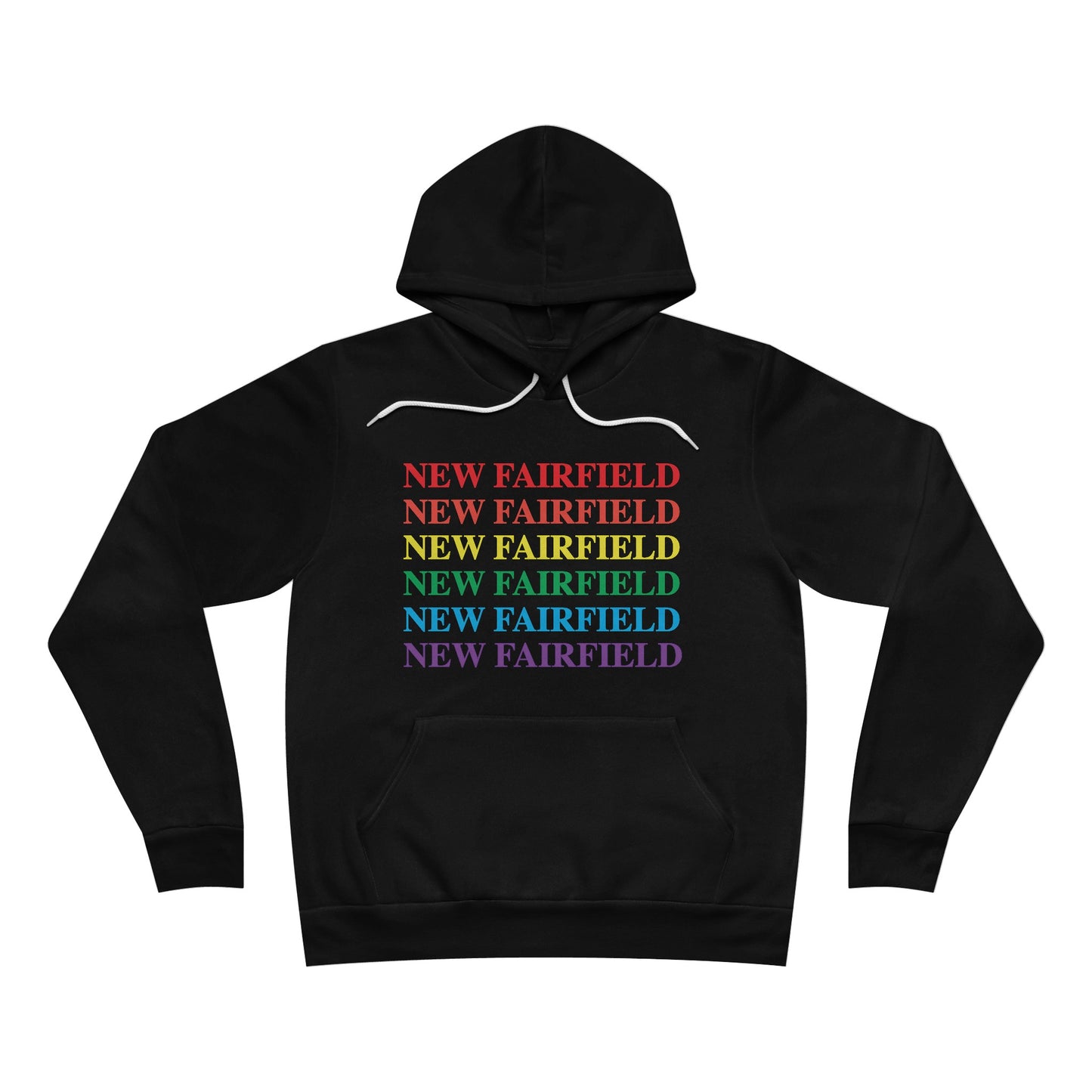 new fairfield pride hooded sweatshirt