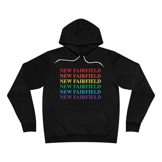 new fairfield pride hooded sweatshirt