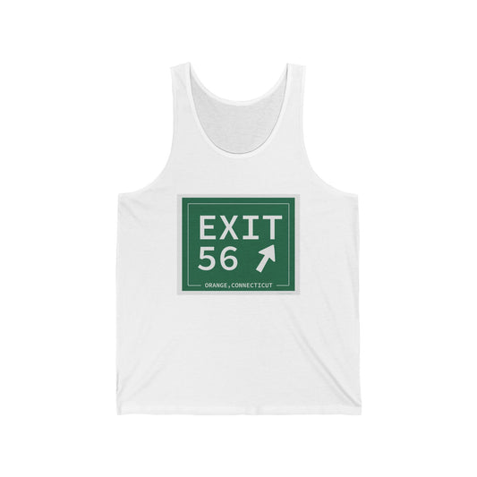 Vintage Exit 56 WCP Sign Unisex Jersey Tank Top
