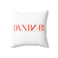41 Tilt Danbury Spun Polyester Square Pillow