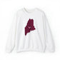 Maine Love (maroon) Unisex Heavy Blend™ Crewneck Sweatshirt