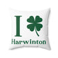 I Clover Harwinton Spun Polyester Square Pillow