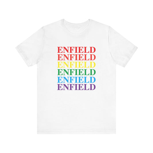 Enfield Pride Unisex Jersey Short Sleeve Tee