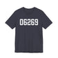 06269 Storrs CT Zip Code  Zip Code Unisex Jersey Short Sleeve T-Shirt