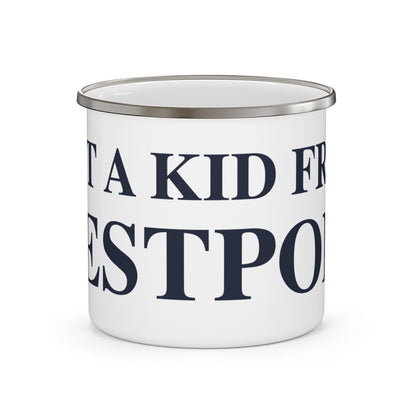Just a kid from Westport Enamel Camping Mug