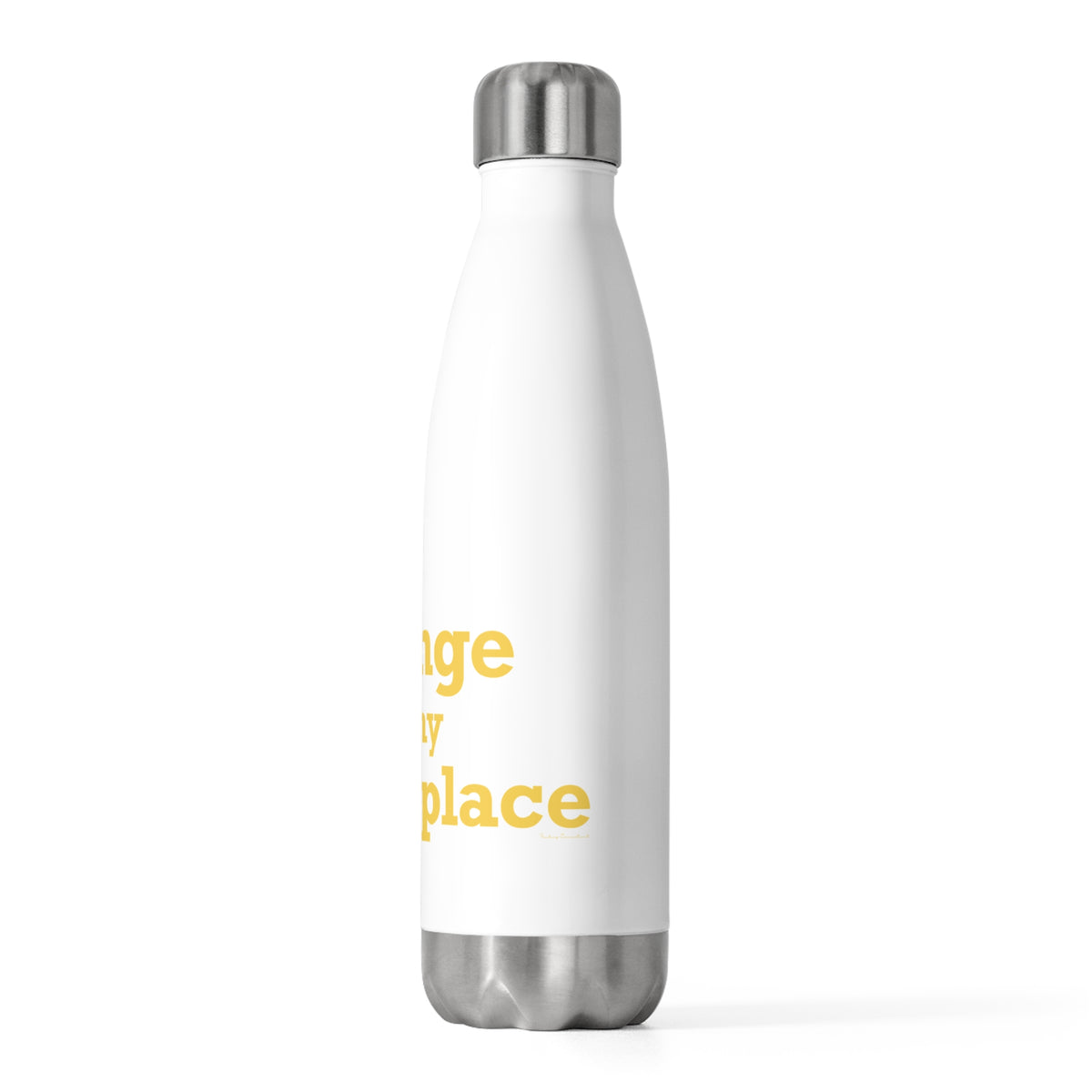 Orange is My Happy Place 20oz Insulated Bottle