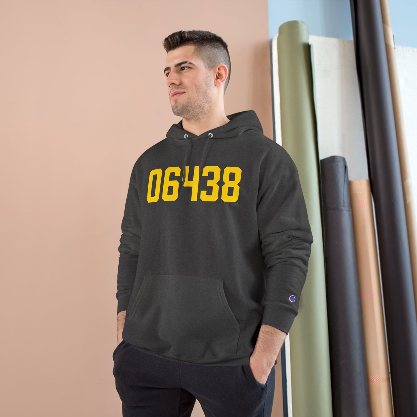 06438 Haddam Connecticut Zip Code Champion Hoodie