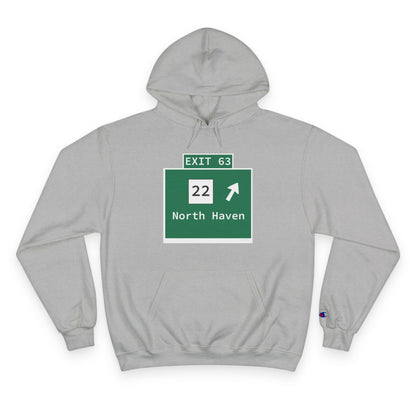 Vintage WCP Exit 63 Sign Champion Hoodie