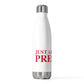 Just a kid from Preston 20oz Insulated Bottle