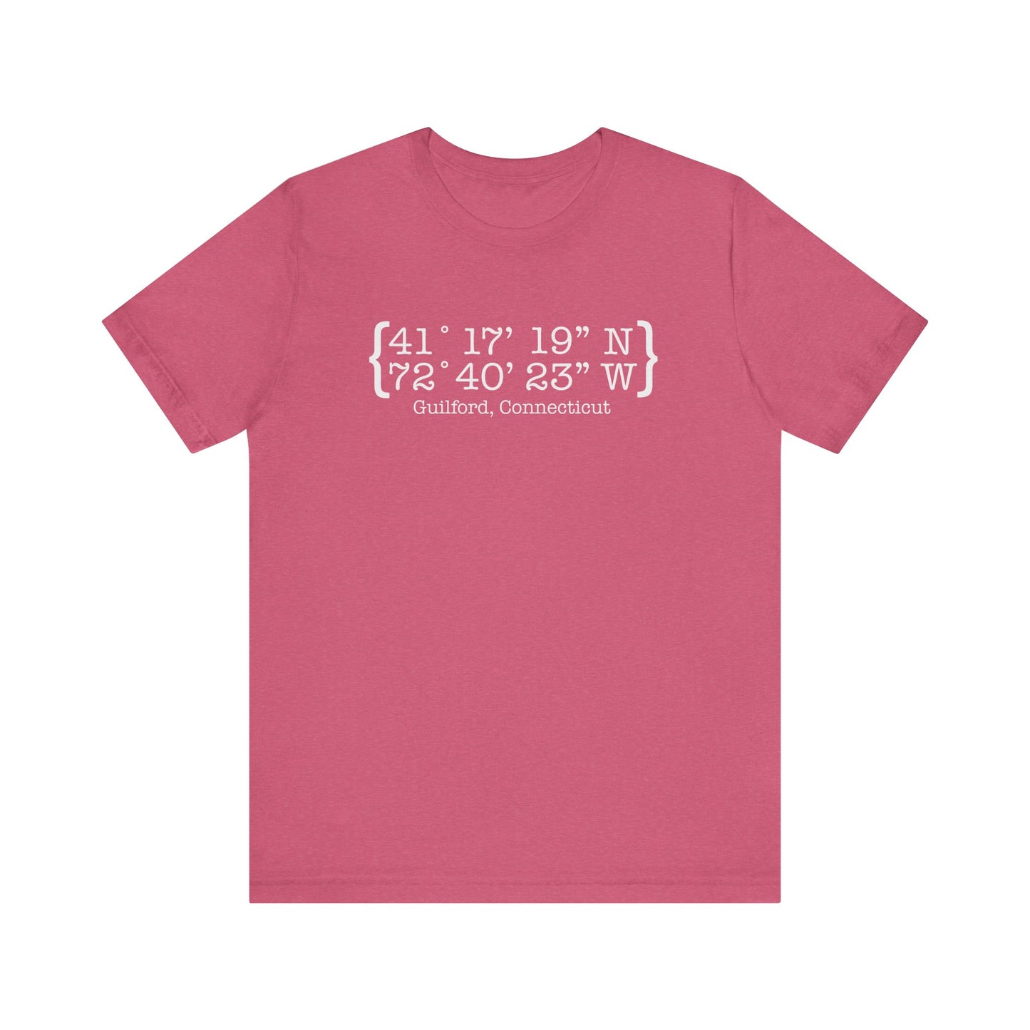 Guilford Coordinates Unisex Jersey Short Sleeve T-Shirt
