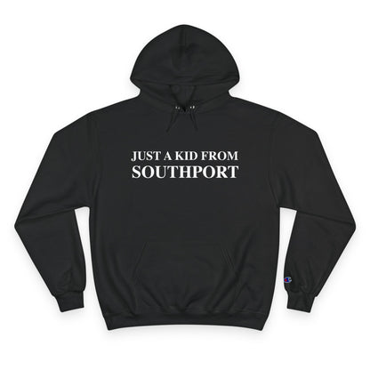 Just a kid from Southport Champion Hoodie