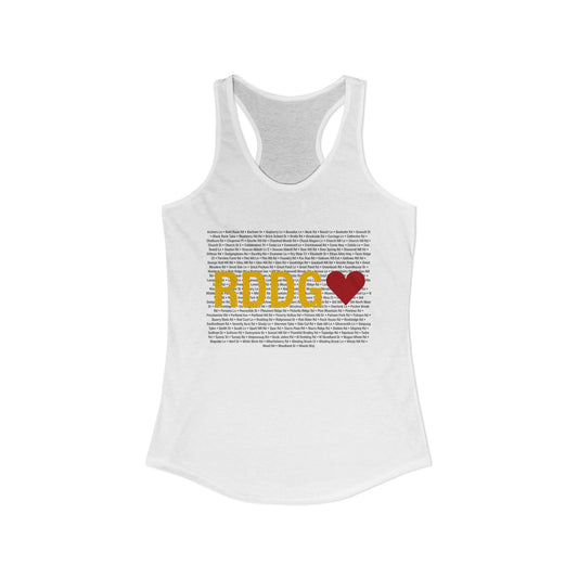 Redding Love  Women's Ideal Racerback Tank Top