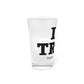 I Heart TRMB Pint Glass, 16oz