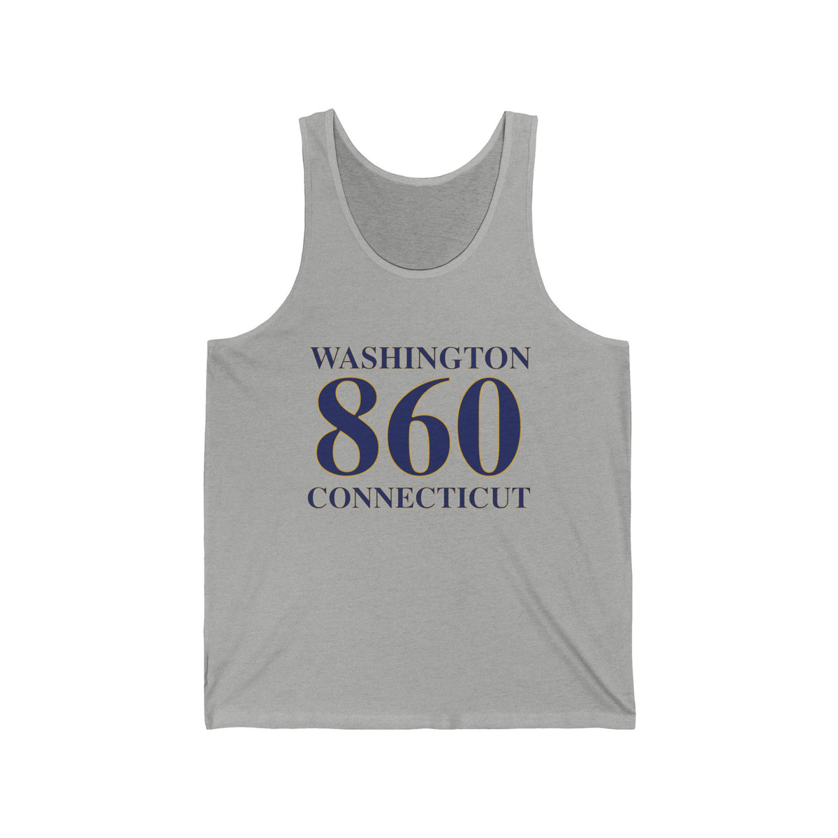 Washington 860 Connecticut Unisex Jersey Tank Top