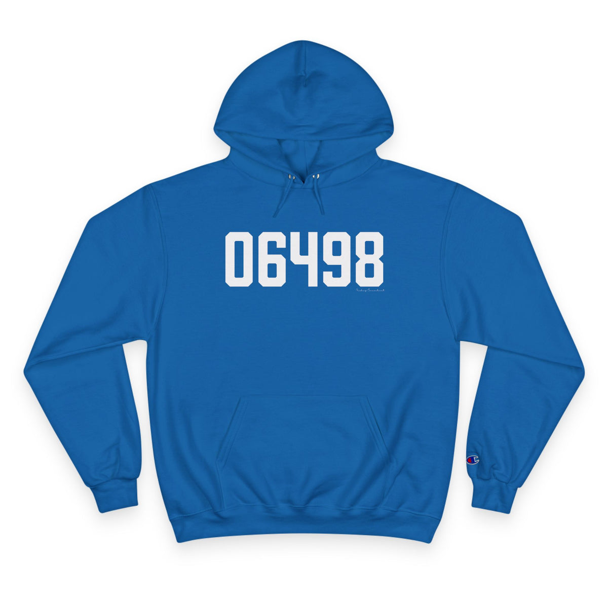 06498 Westbrook CT Zip Code Champion Hoodie