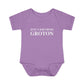 Just a kid from Groton Infant Baby Rib Bodysuit