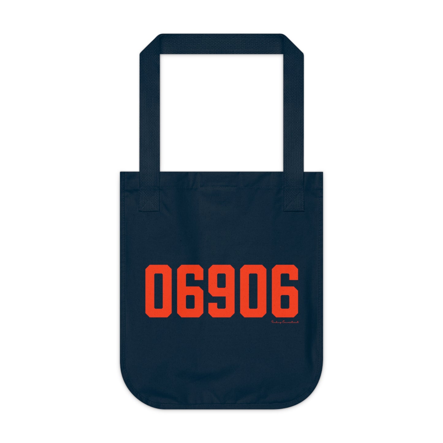 06906 Stamford Connecticut Zip Code Organic Canvas Tote Bag